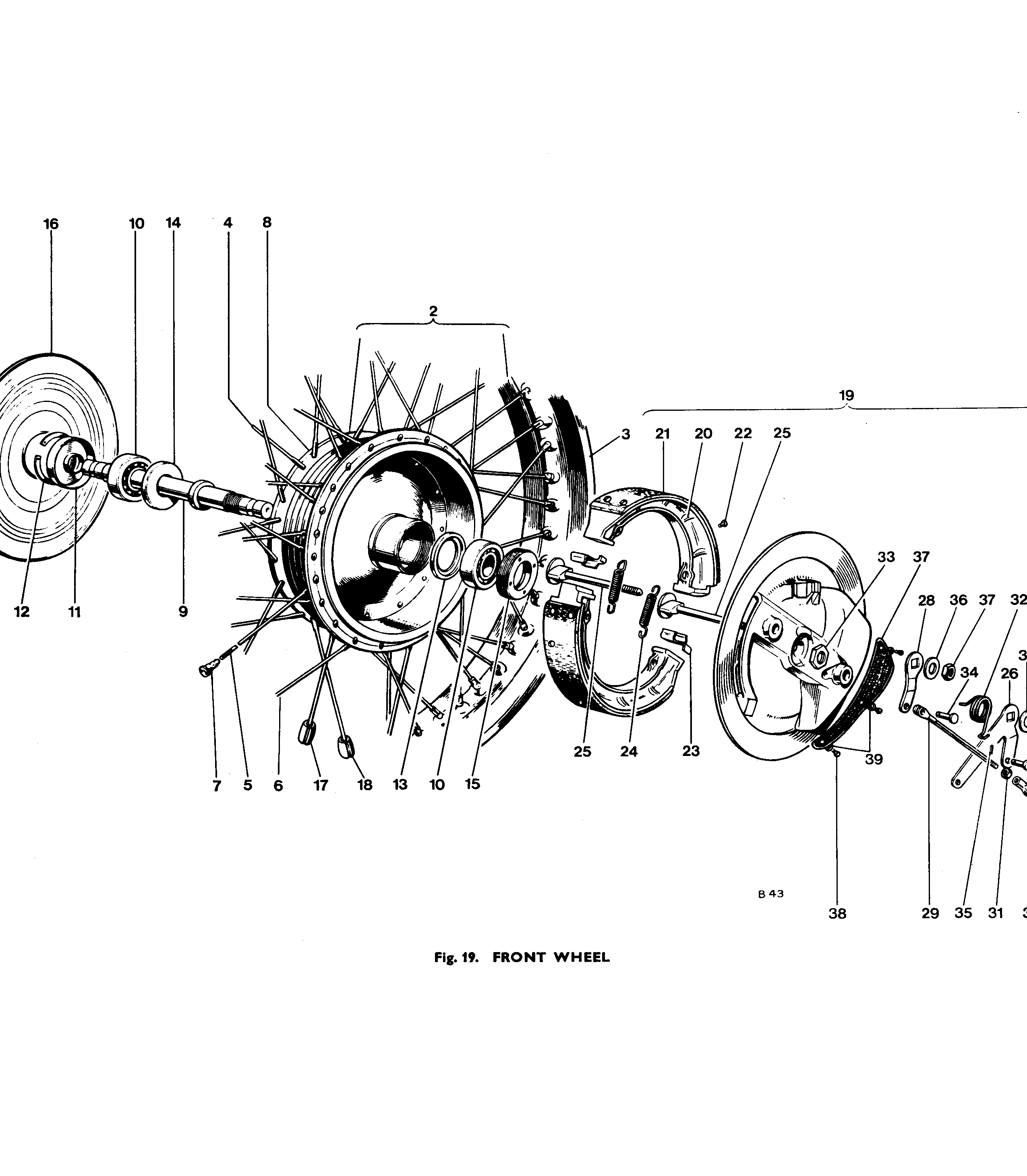 1970 Triumph 650 Front Wheel | JRC Engineering, Inc.